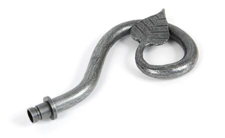 Pewter Leaf Curtain Finial (pair) | 33733