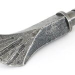 Pewter Shell Curtain Finial (pair) | 33735