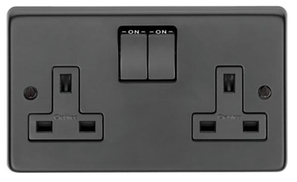 MB Double 13 Amp Switched Socket | 34224/2