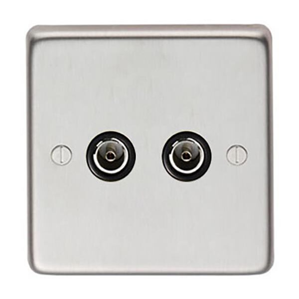SSS Double TV Socket | 34230/1