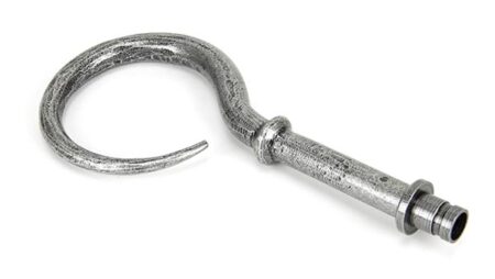 From the Anvil Pewter Hook Curtain Finial (Pair) - Pewter Patina - Image 2