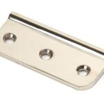 Polished Nickel 3" Dummy Butt Hinge (Single) | 45440