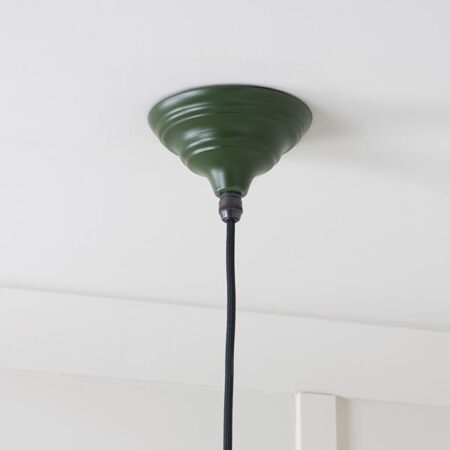 Hammered Nickel Harborne Pendant in Heath | 45472H - Image 6