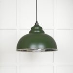 Hammered Nickel Harborne Pendant in Heath | 45472H
