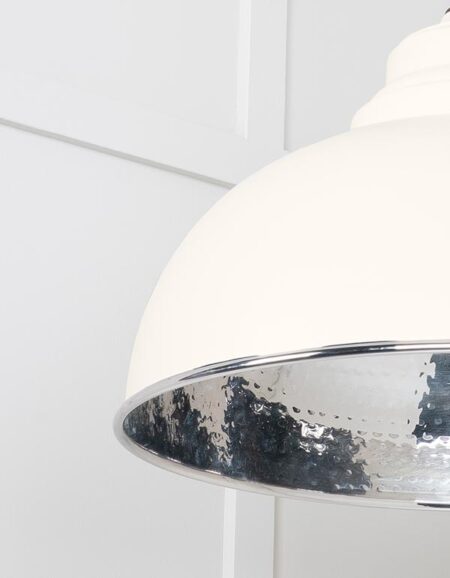 Hammered Nickel Harborne Pendant in Teasel | 45472TE - Image 5