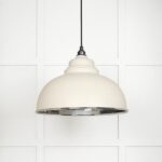 Hammered Nickel Harborne Pendant in Teasel | 45472TE