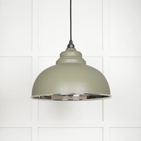 Hammered Nickel Harborne Pendant in Tump | 45472TU - Image 2