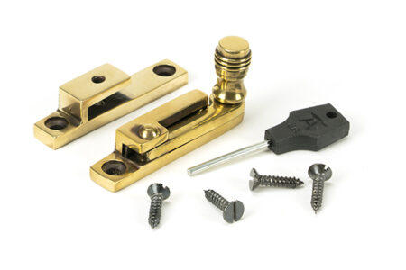 From the Anvil Aged Brass Prestbury Quadrant Fastener - Narrow - Image 2