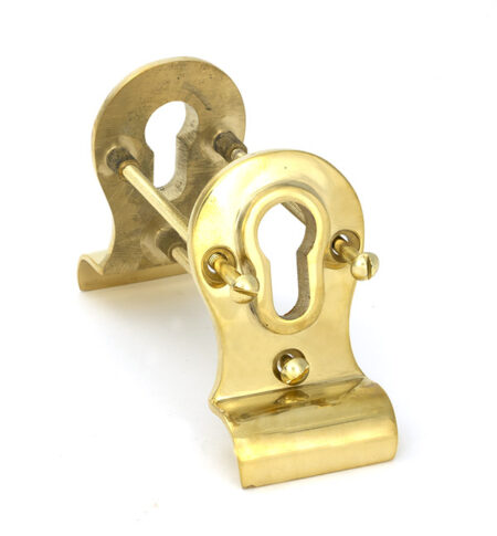 Polished Brass 50mm Euro Door Pull (Back to Back fixings) | 46550 - Image 2