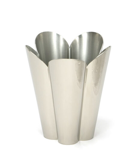 Smooth Nickel Flora Pot - Small | 47121 - Image 2