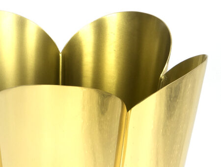 Smooth Brass Flora Pot - Large | 47125 - Image 3