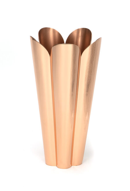 Smooth Copper Flora Vase - Image 2