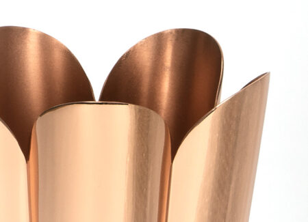 Smooth Copper Flora Vase - Image 3