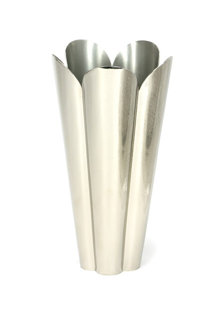 Smooth Nickel Flora Vase - Image 2