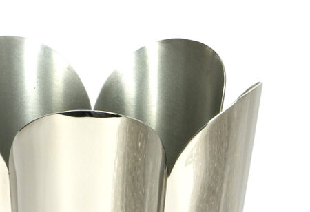 Smooth Nickel Flora Vase - Image 3