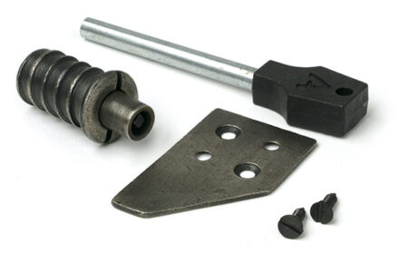 Antique Pewter Key-Flush Sash Stop | 47129 - Image 2