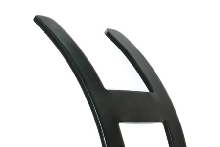 Matt Black Curved Log Holder - Large | 47211 - Image 3