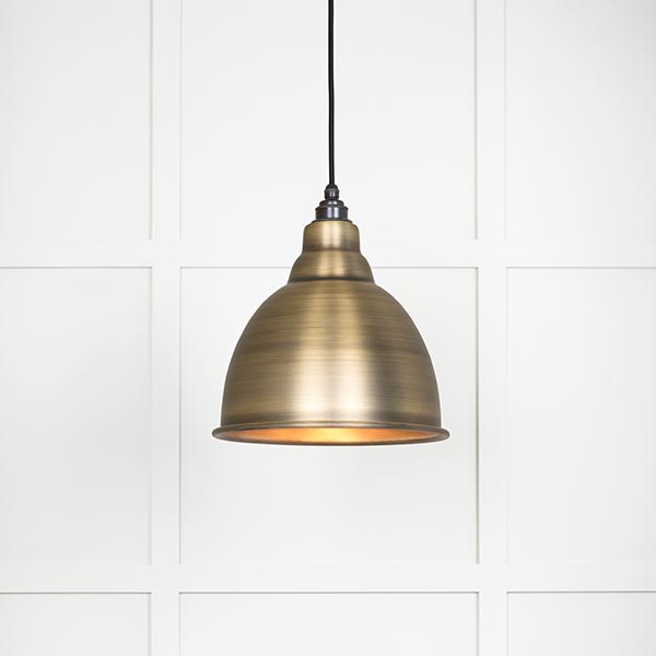 Aged Brass Brindley Pendant | 49497