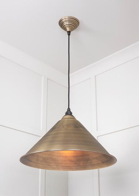 Aged Brass Hockley Pendant | 49499 - Image 4