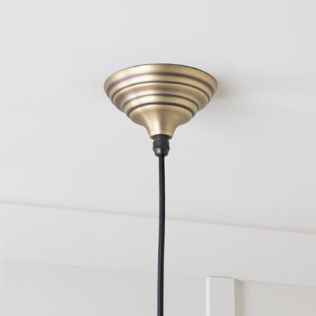 Aged Brass Hockley Pendant | 49499 - Image 6