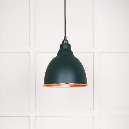 Hammered Copper Brindley Pendant in Dingle | 49500DI