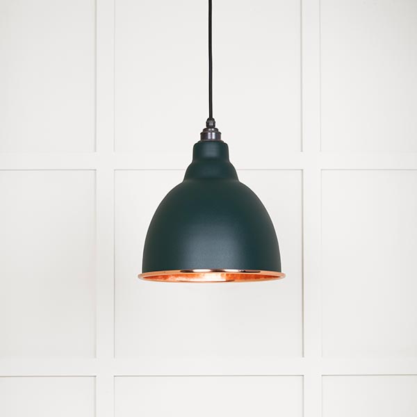 Hammered Copper Brindley Pendant in Dingle | 49500DI