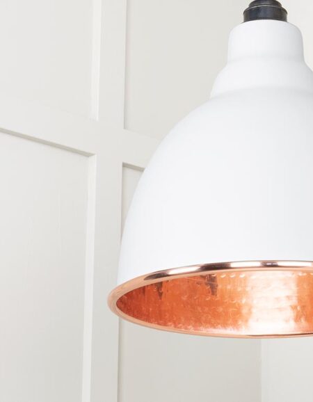 Hammered Copper Brindley Pendant in Flock | 49500F - Image 5
