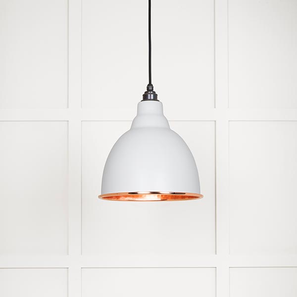 Hammered Copper Brindley Pendant in Flock | 49500F
