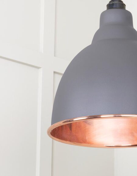 Smooth Copper Brindley Pendant in Bluff | 49500SBL - Image 5