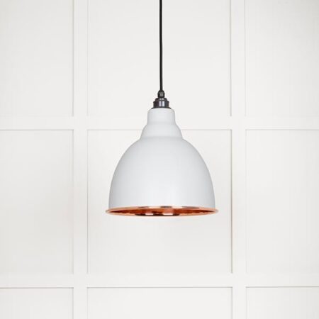 Smooth Copper Brindley Pendant in Flock | 49500SF - Image 2