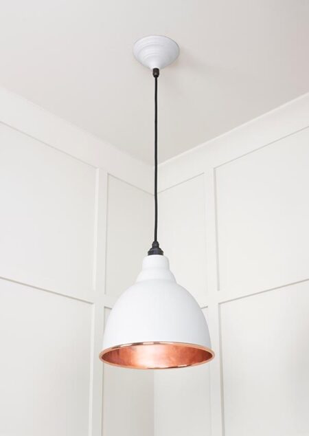Smooth Copper Brindley Pendant in Flock | 49500SF - Image 3