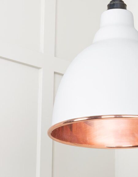 Smooth Copper Brindley Pendant in Flock | 49500SF - Image 5