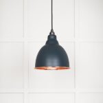 Smooth Copper Brindley Pendant in Soot | 49500SSO