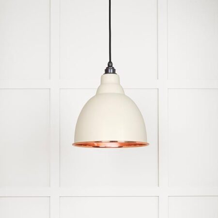 From the Anvil Smooth Copper Brindley Pendant in Teasel
