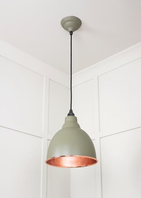 Smooth Copper Brindley Pendant in Tump | 49500STU - Image 3
