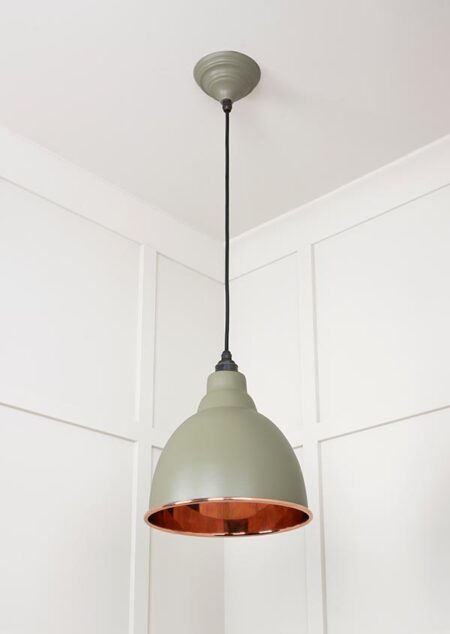Smooth Copper Brindley Pendant in Tump | 49500STU - Image 4