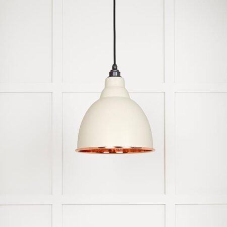 Hammered Copper Brindley Pendant in Teasel | 49500TE - Image 2
