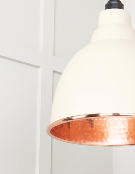 Hammered Copper Brindley Pendant in Teasel | 49500TE - Image 5