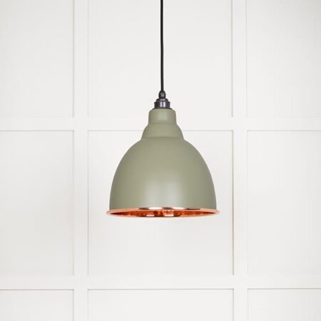 Hammered Copper Brindley Pendant in Tump | 49500TU - Image 2