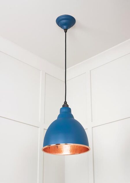 Hammered Copper Brindley Pendant in Upstream | 49500U - Image 3