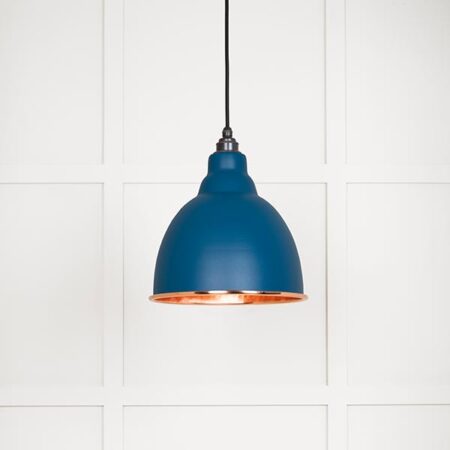 Hammered Copper Brindley Pendant in Upstream | 49500U