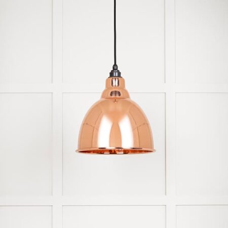 Hammered Copper Brindley Pendant | 49500 - Image 2