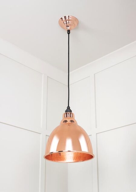 Hammered Copper Brindley Pendant | 49500 - Image 3