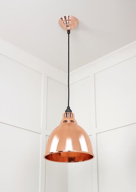Hammered Copper Brindley Pendant | 49500 - Image 4