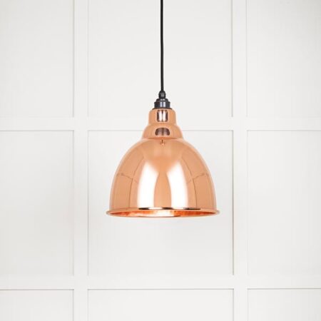 Hammered Copper Brindley Pendant | 49500