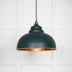 Hammered Copper Harborne Pendant in Dingle | 49501DI