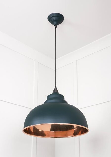 Smooth Copper Harborne Pendant in Dingle | 49501SDI - Image 4