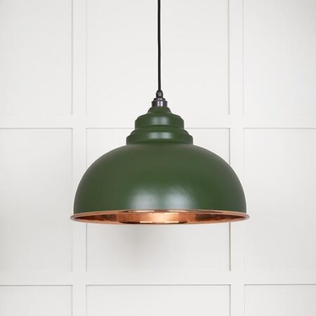 Smooth Copper Harborne Pendant in Heath | 49501SH