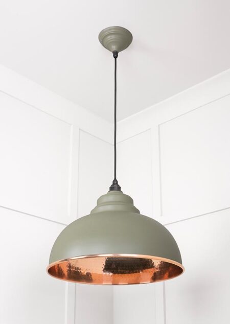 Hammered Copper Harborne Pendant in Tump | 49501TU - Image 4