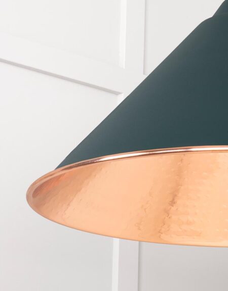Hammered Copper Hockley Pendant in Dingle | 49503DI - Image 5